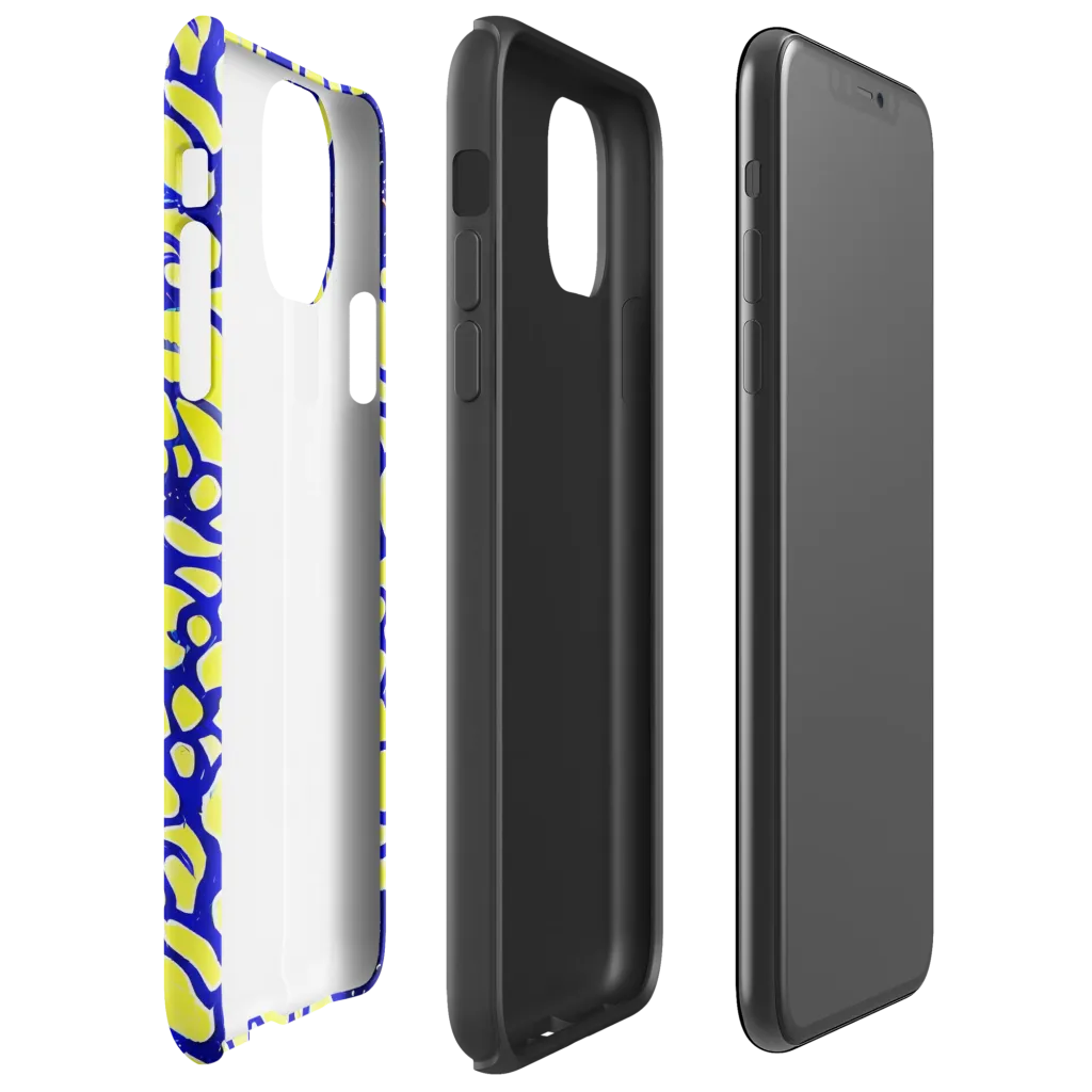 Lemon Liquefaction on Tough Case for iPhone® — Right