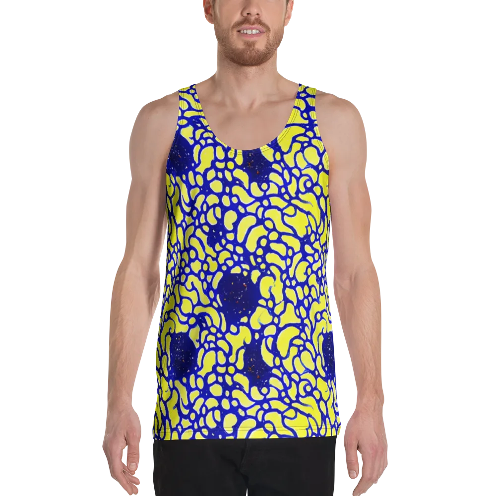 Lemon Liquefaction on Men's Tank Top — Front