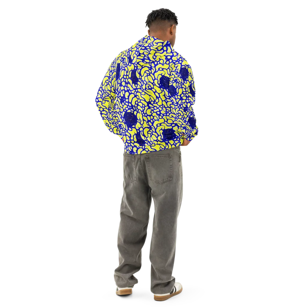 Lemon Liquefaction on Cotton Hoodie — Back