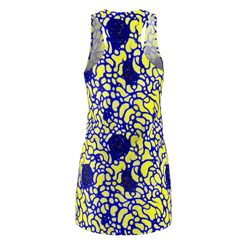 Lemon Liquefaction on Racerback Dress — Back