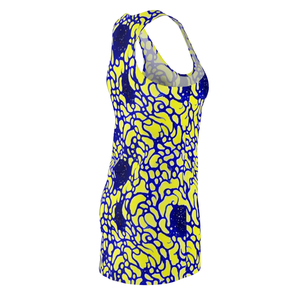 Lemon Liquefaction on Racerback Dress — Back Side