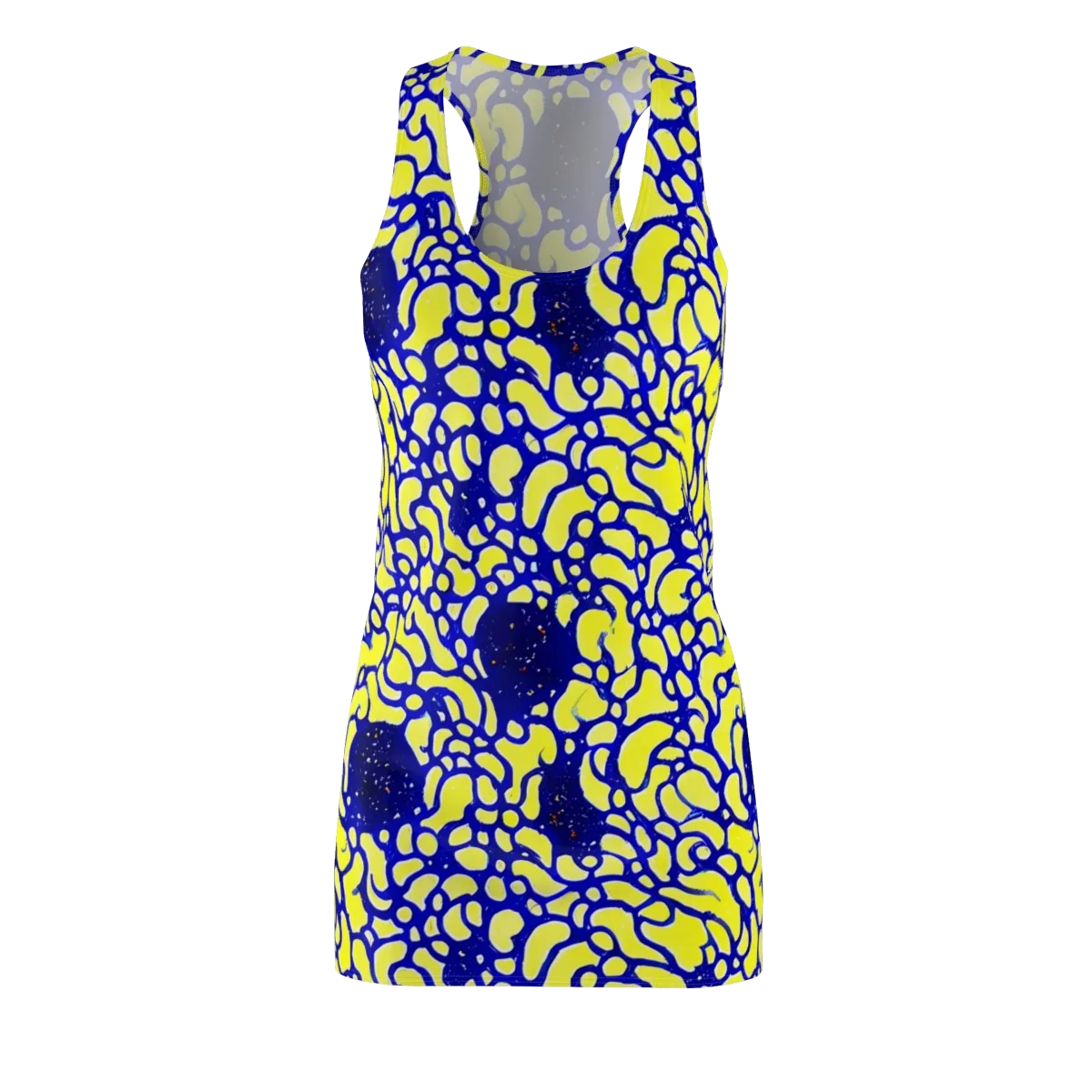 Lemon Liquefaction on Racerback Dress — Front