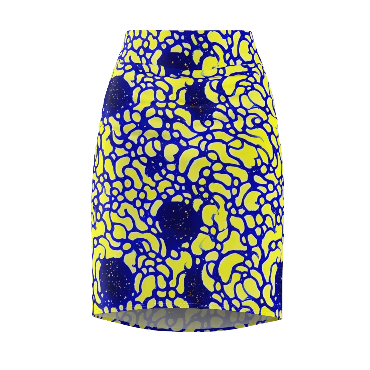 Lemon Liquefaction on Pencil Skirt — Front