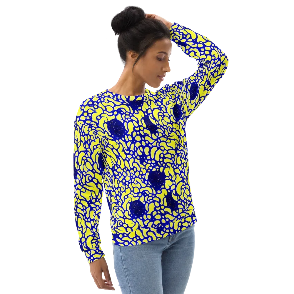 Lemon Liquefaction on Sweatshirt — Right Front