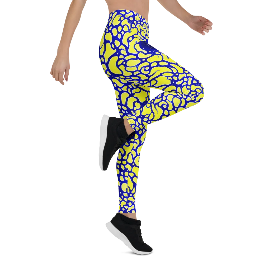 Lemon Liquefaction on Leggings — Right