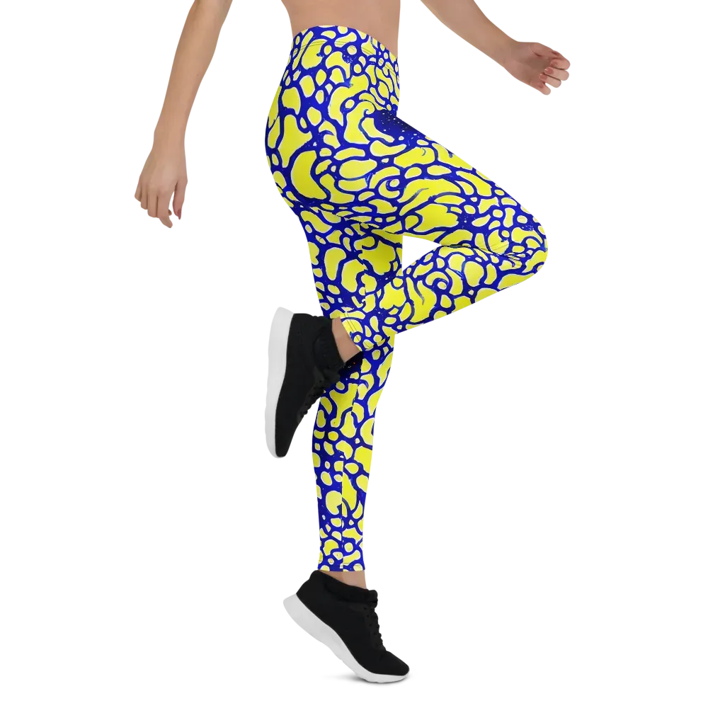 Lemon Liquefaction on Leggings — Right