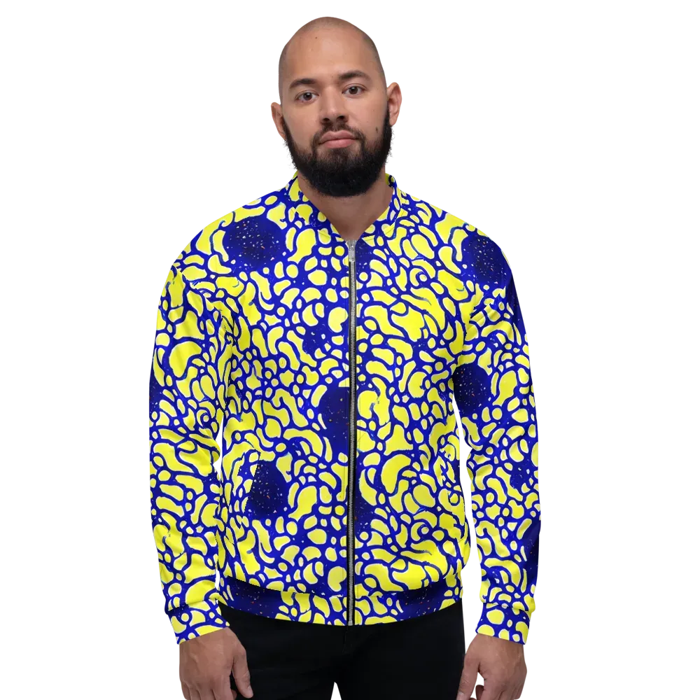Lemon Liquefaction on Bomber Jacket — Front