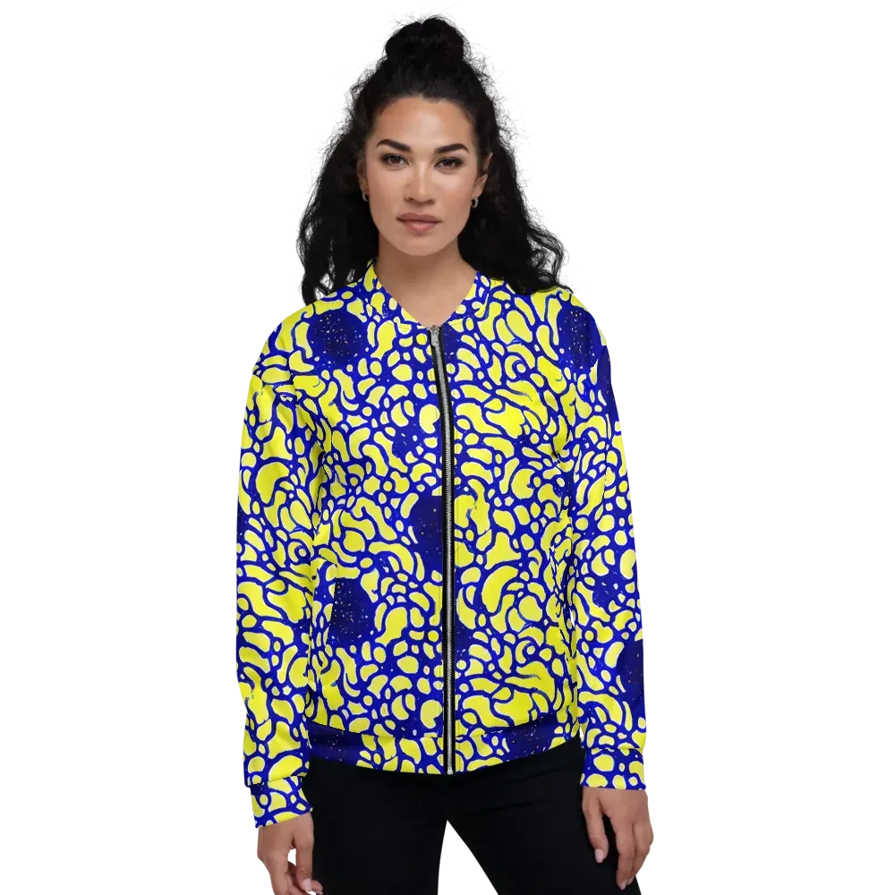Lemon Liquefaction on Bomber Jacket — Front