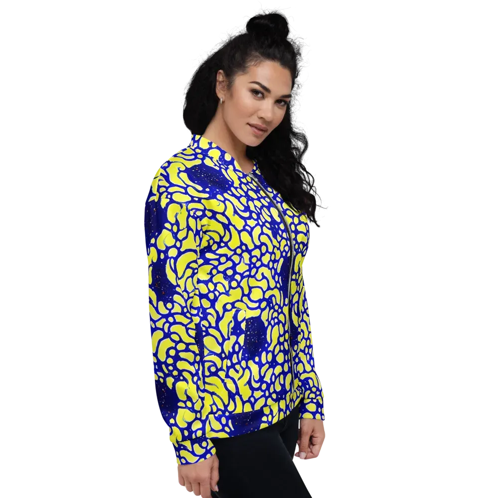 Lemon Liquefaction on Bomber Jacket — Right