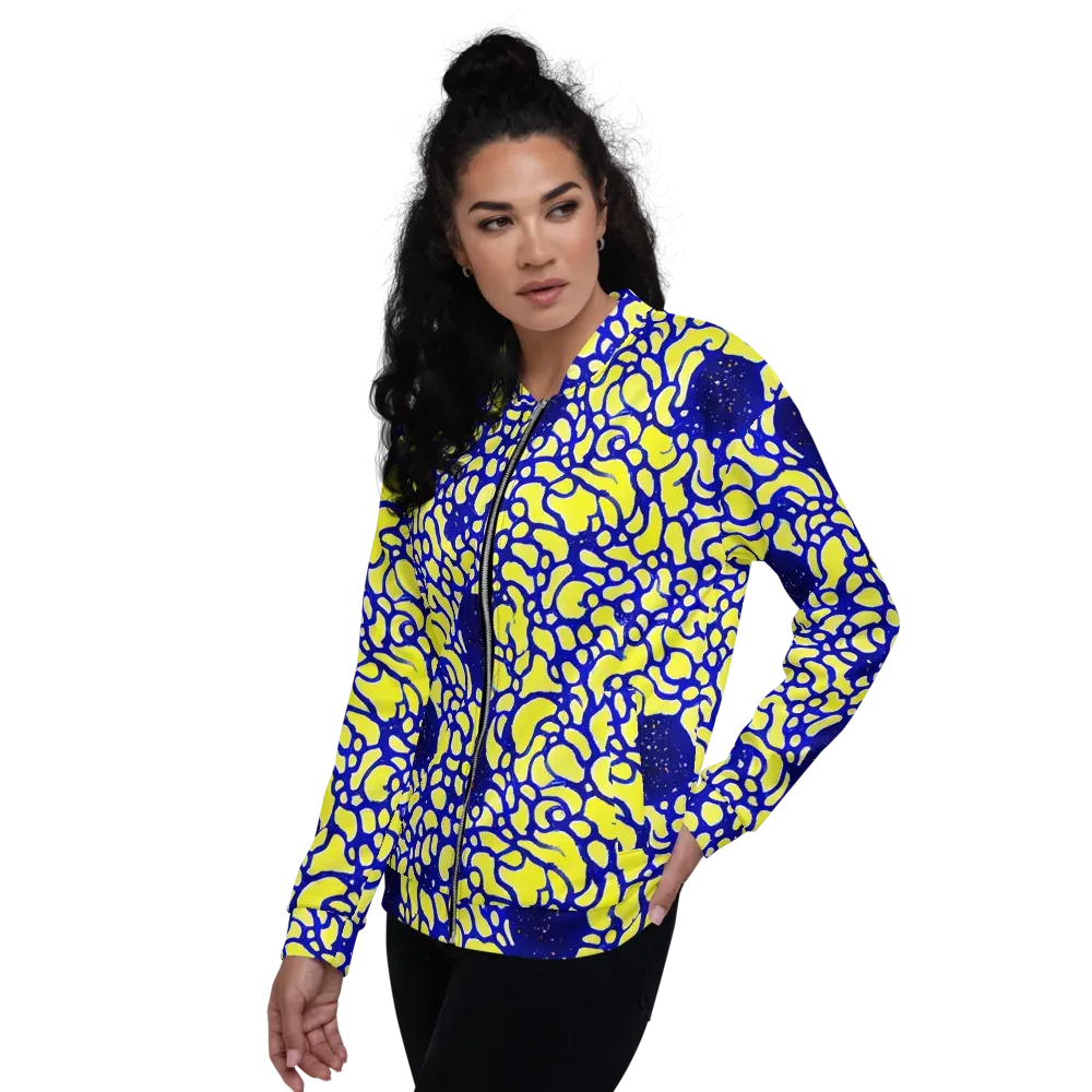 Lemon Liquefaction on Bomber Jacket — Left