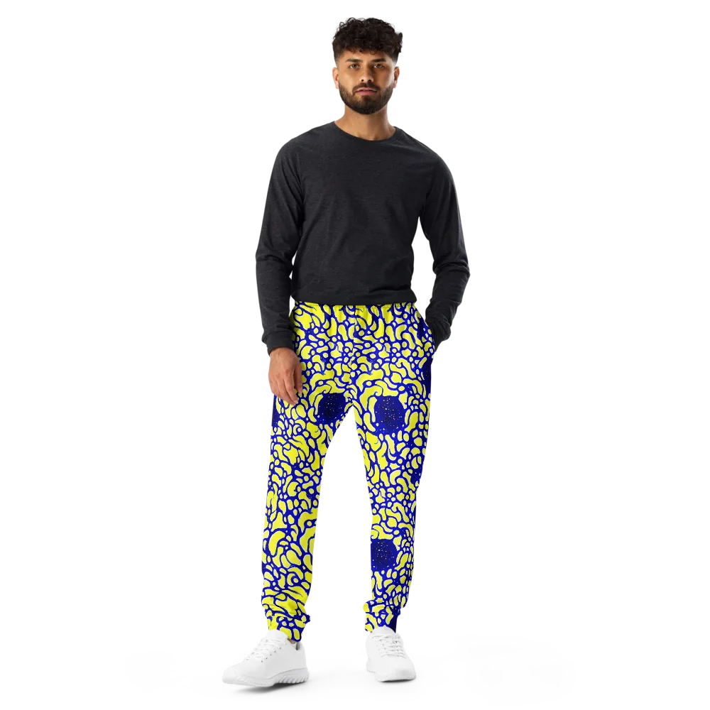 Lemon Liquefaction on Men's Joggers — Front