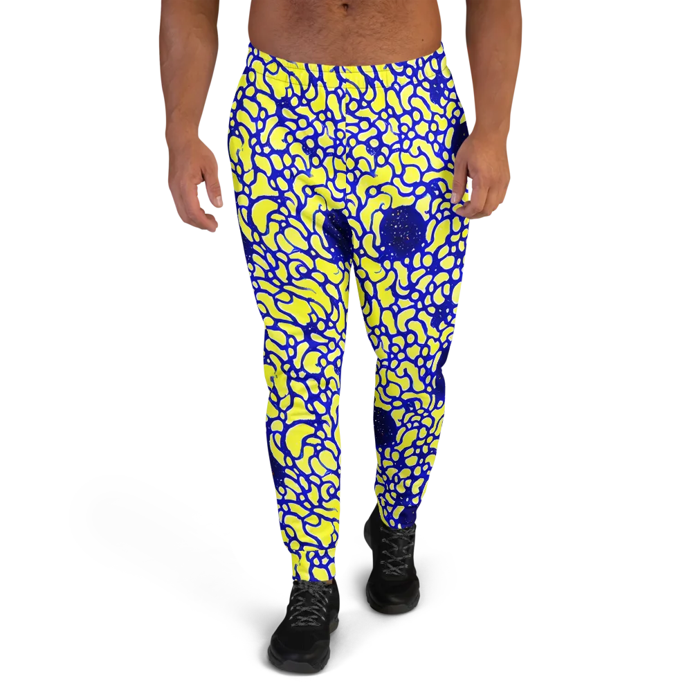 Lemon Liquefaction on Men's Joggers — Front