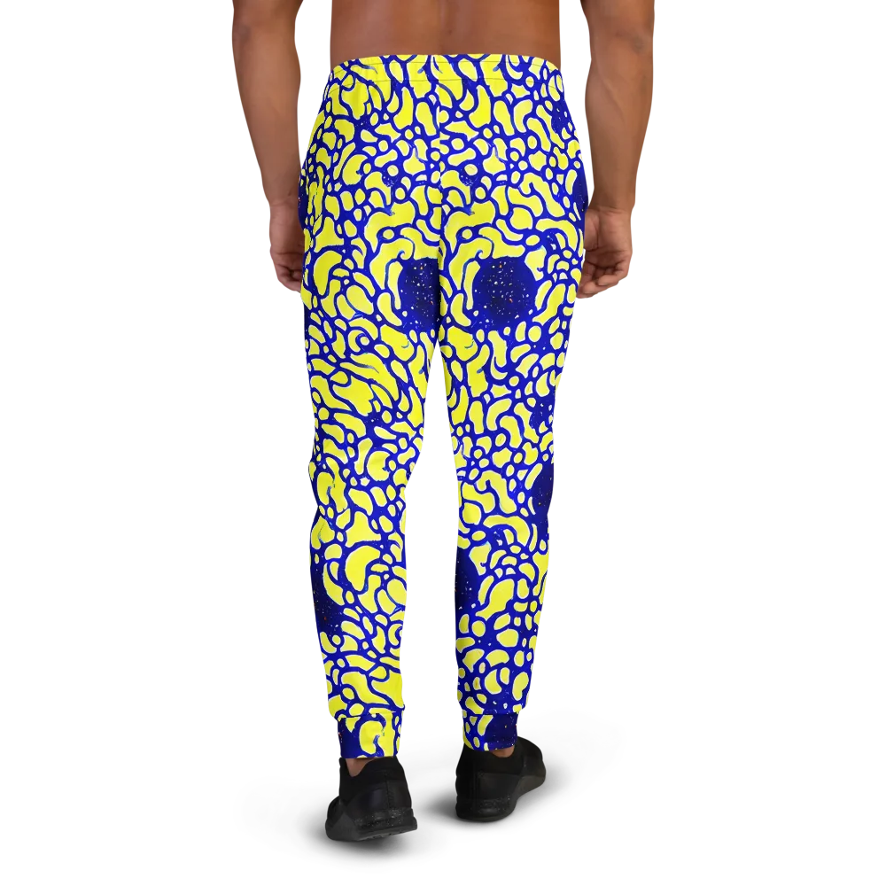 Lemon Liquefaction on Men's Joggers — Back