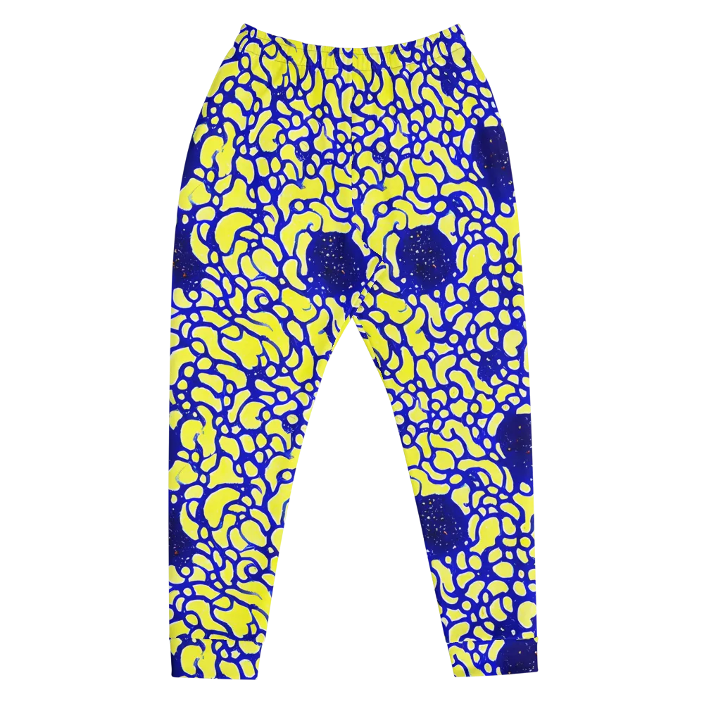 Lemon Liquefaction on Men's Joggers — Front