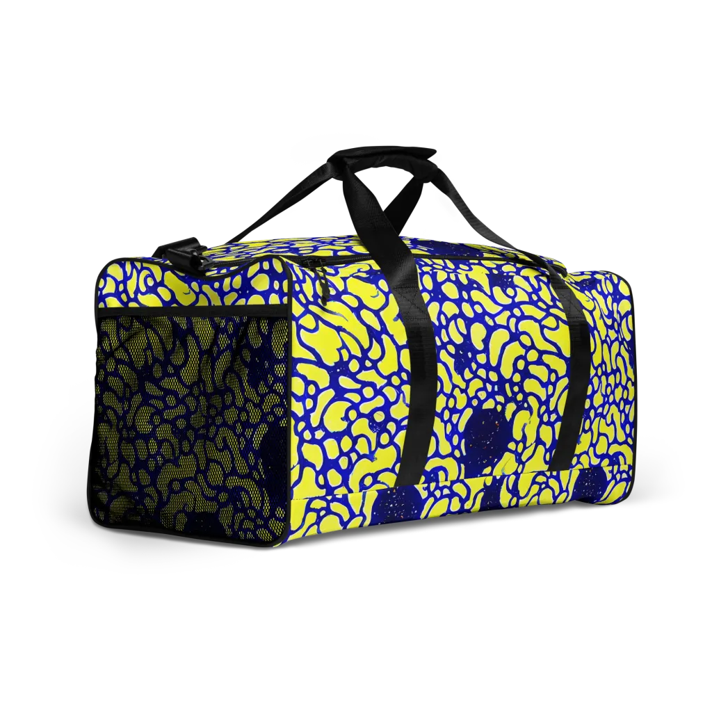 Lemon Liquefaction on Duffle Bag — Right Front