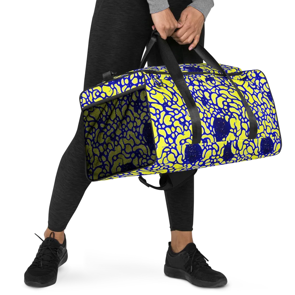 Lemon Liquefaction on Duffle Bag — Right Front