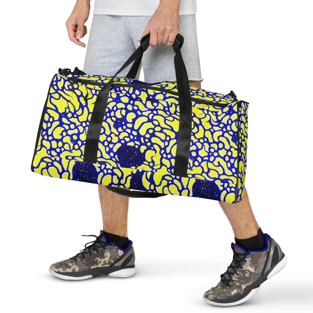 Lemon Liquefaction on Duffle Bag — Front