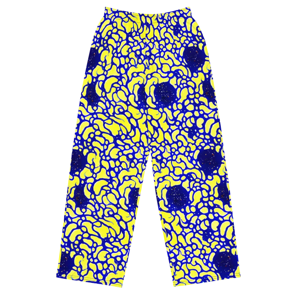 Lemon Liquefaction on Wide-Leg Pants — Front