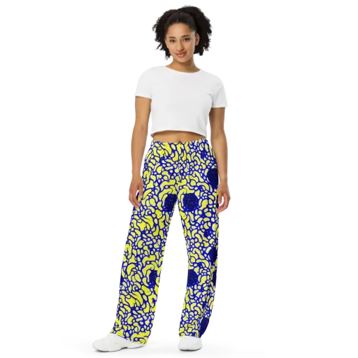 Lemon Liquefaction on a Wide-Leg Pants