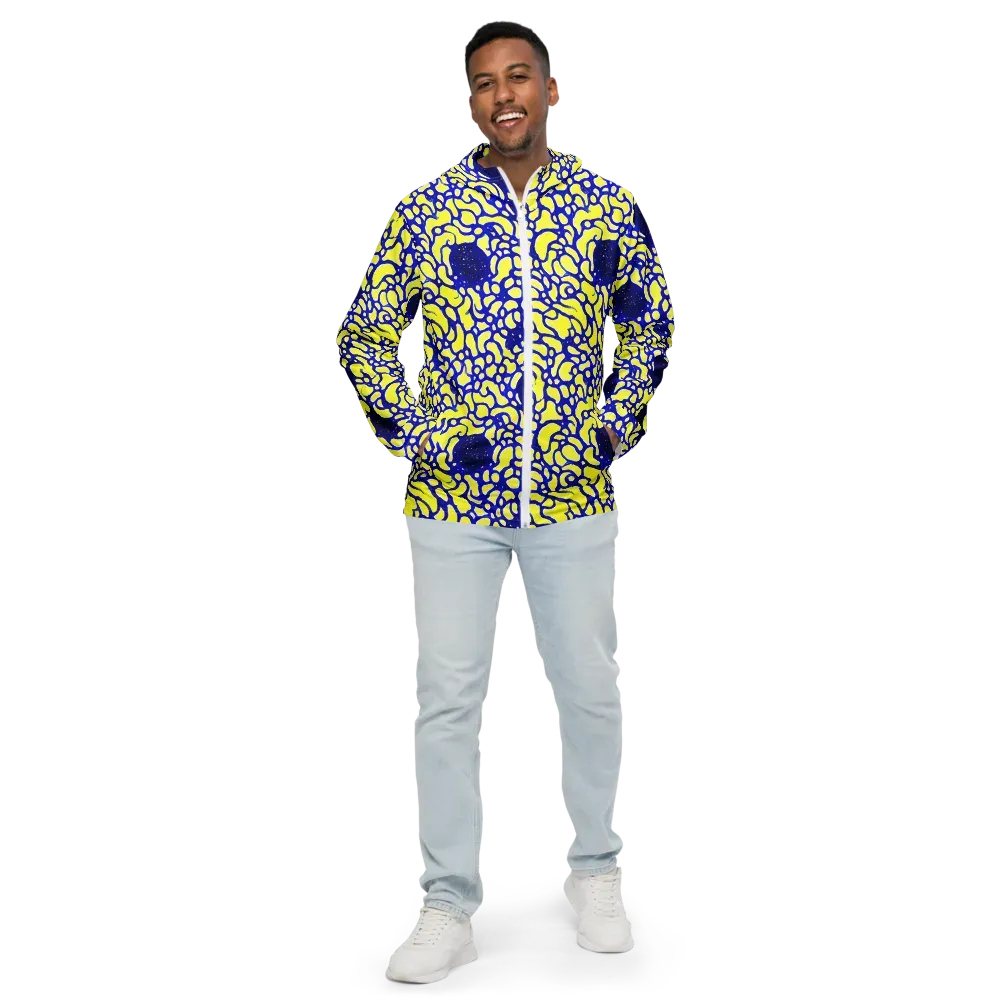 Lemon Liquefaction on Men's Windbreaker — Front