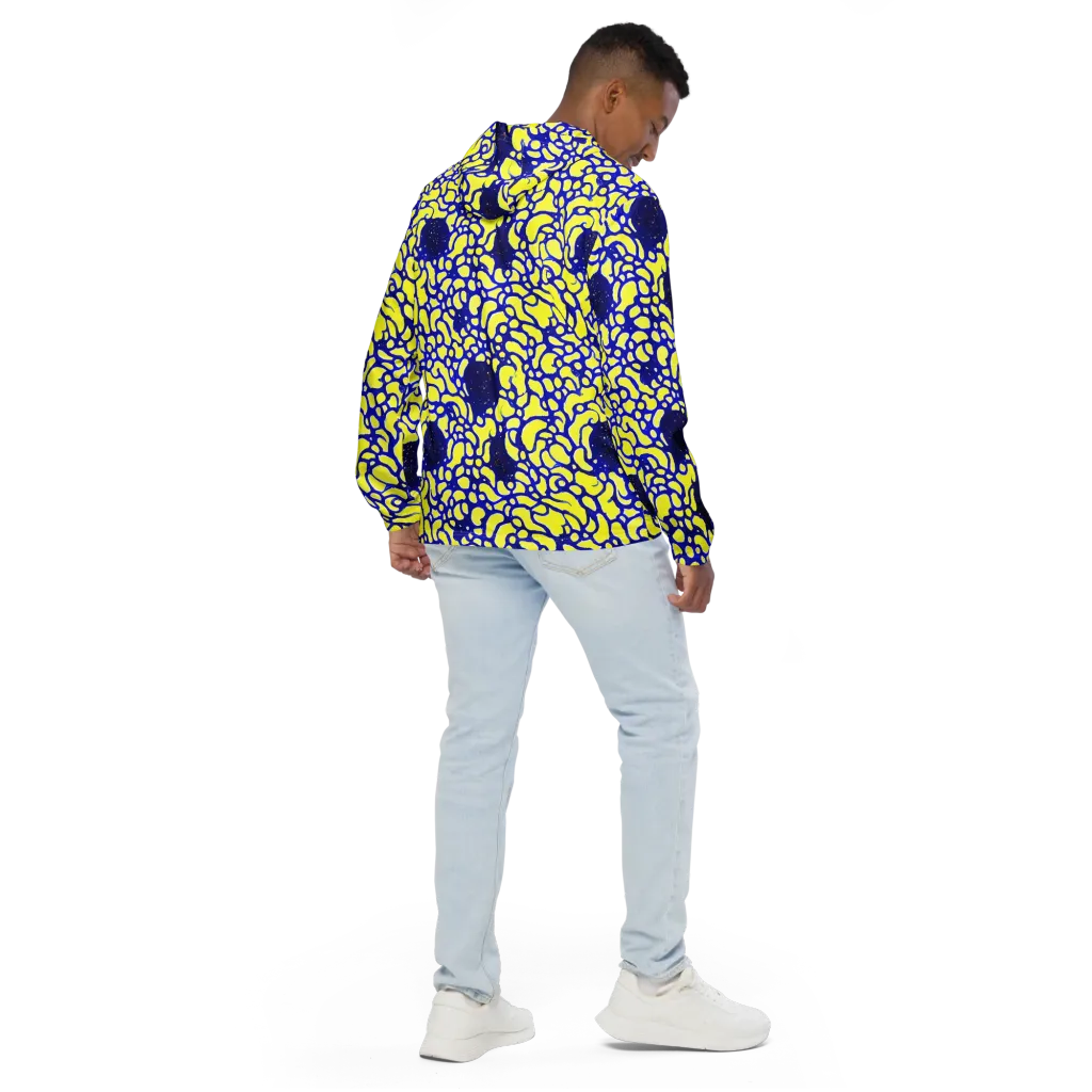Lemon Liquefaction on Men's Windbreaker — Back