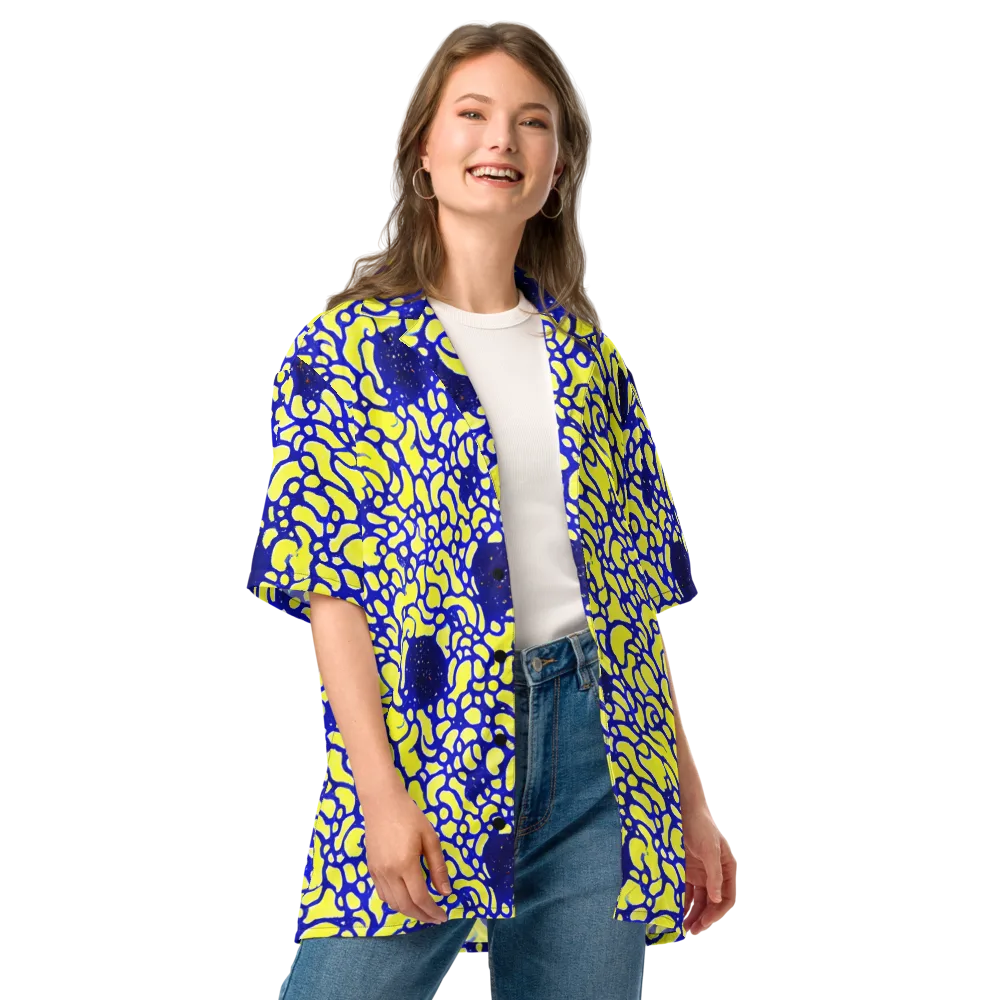 Lemon Liquefaction on Button Shirt — Front
