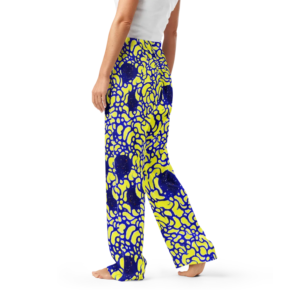 Lemon Liquefaction on Women's Pajama Pants — Left