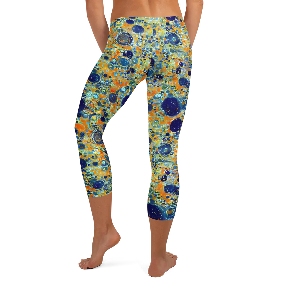Solar Orbit on Capri Leggings — Back