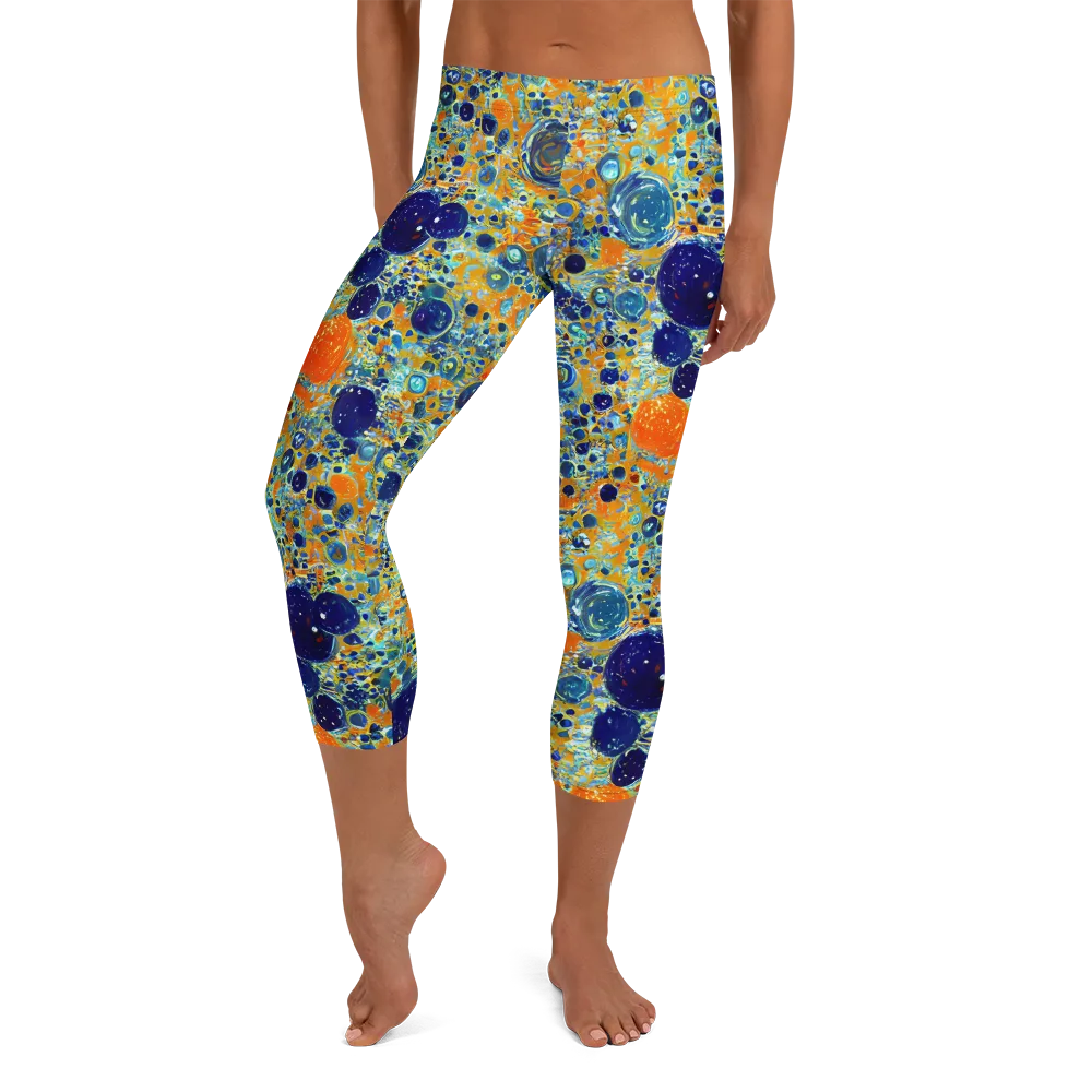 Solar Orbit on Capri Leggings — Front