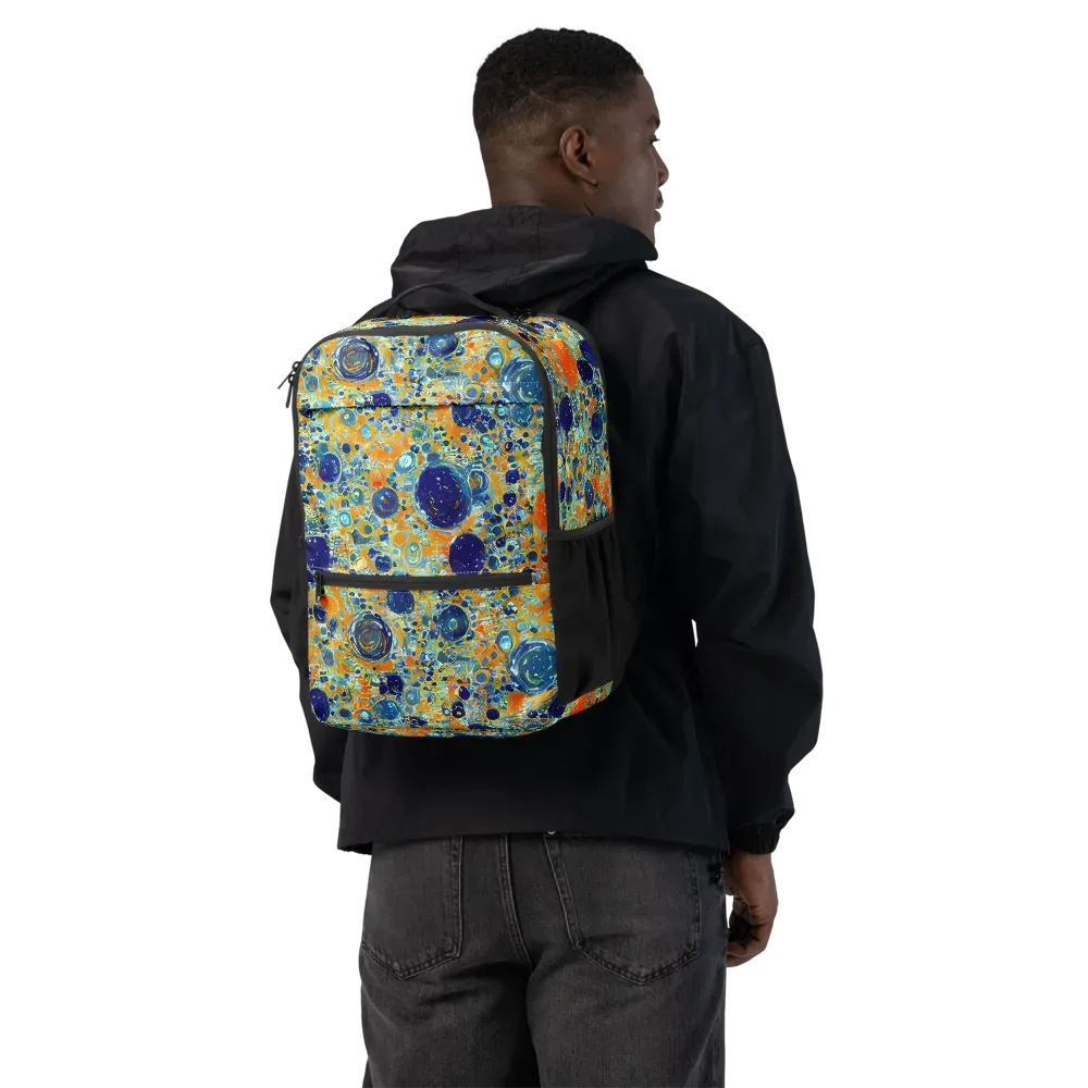 Solar Orbit on Utility Backpack — Back