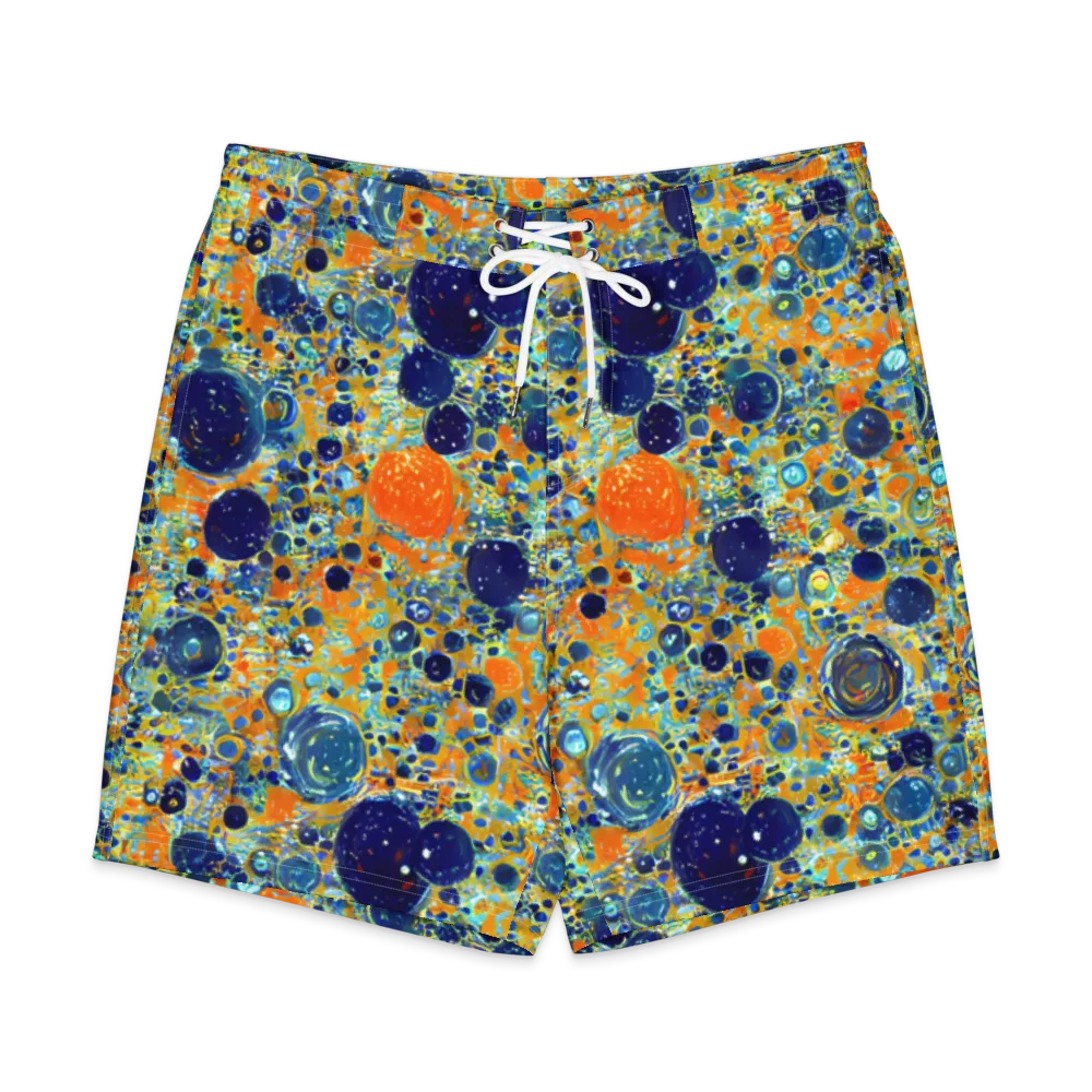 Solar Orbit on Men's Board Shorts — Front