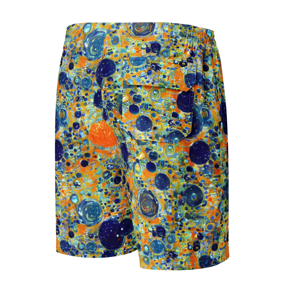 Solar Orbit on Men's Board Shorts — Back