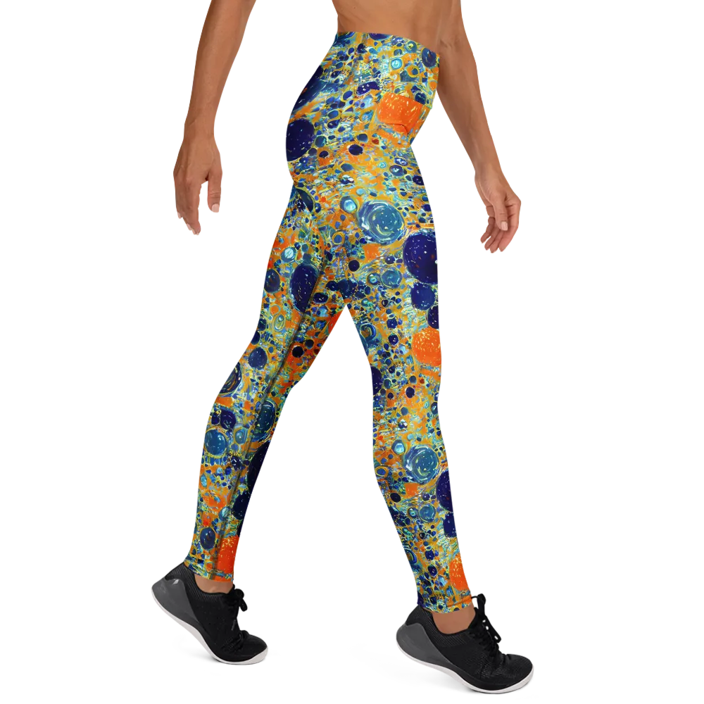 Solar Orbit on Yoga Leggings — Right