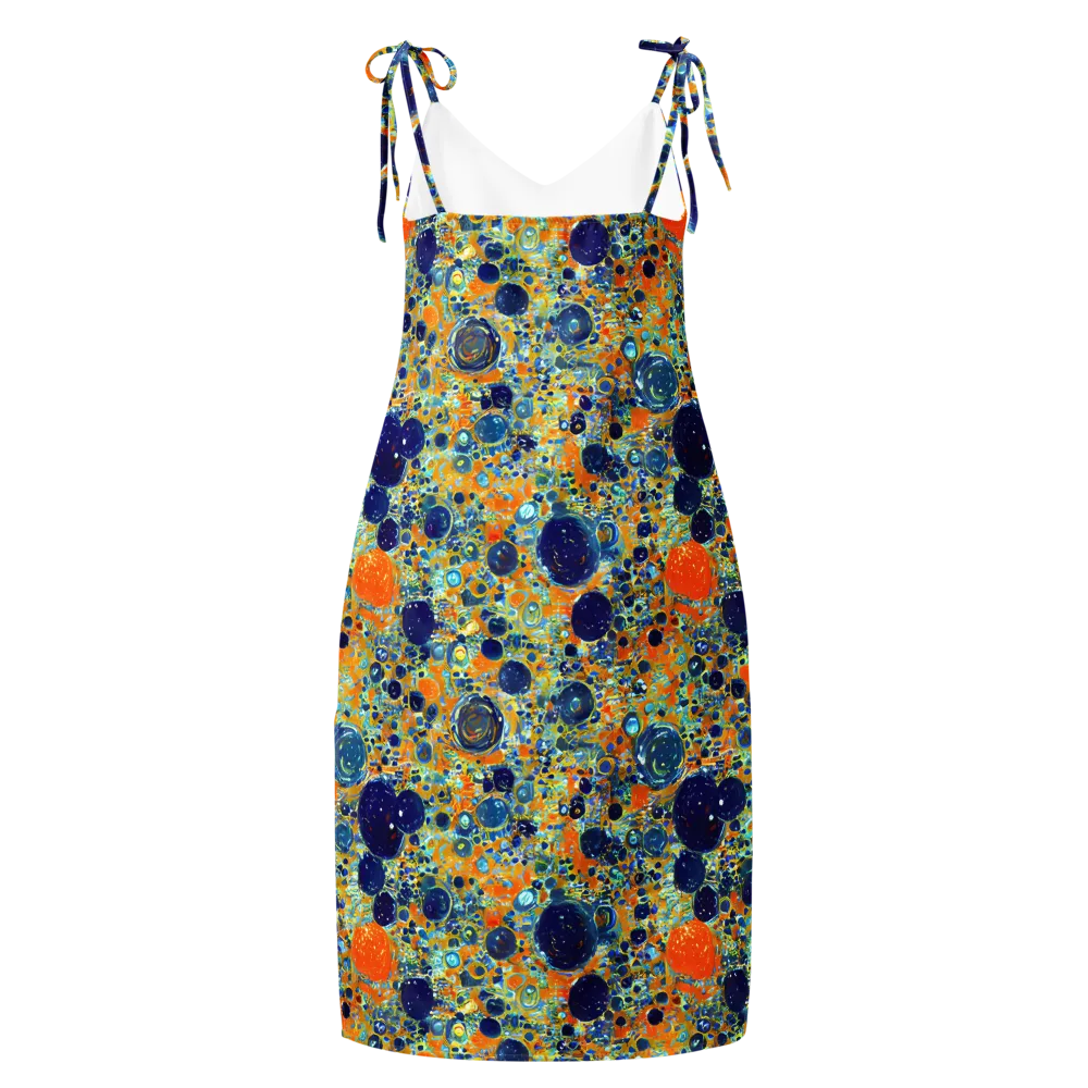 Solar Orbit on Slip Dress — Back