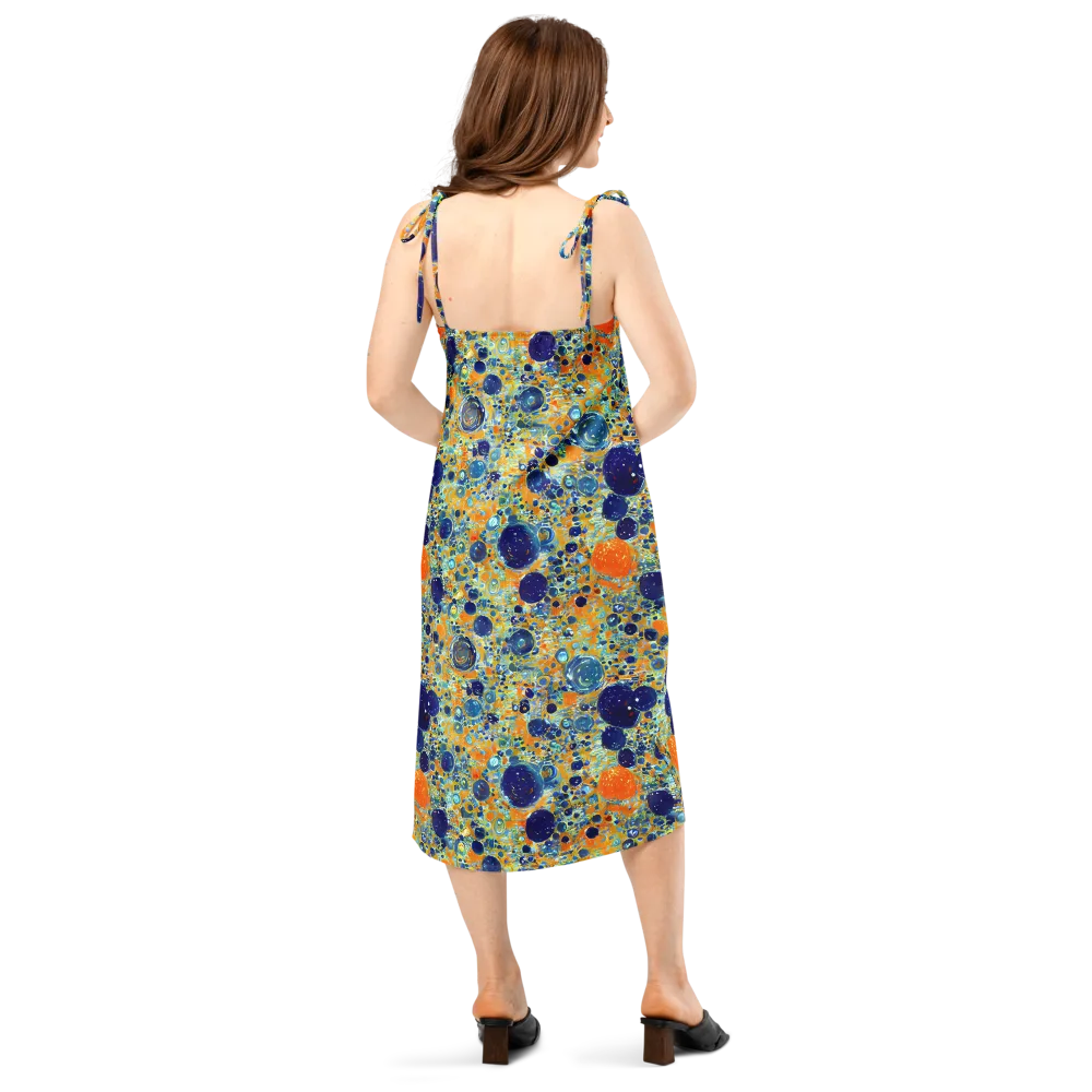 Solar Orbit on Slip Dress — Back