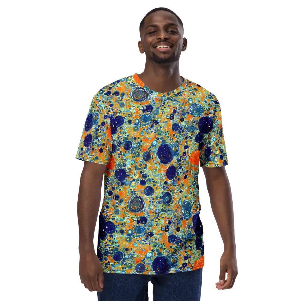 Solar Orbit on Men's Crew Neck T-Shirt — Front