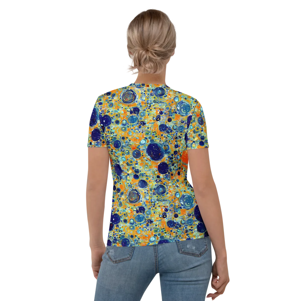Solar Orbit on Women's Crew Neck T-Shirt — Back