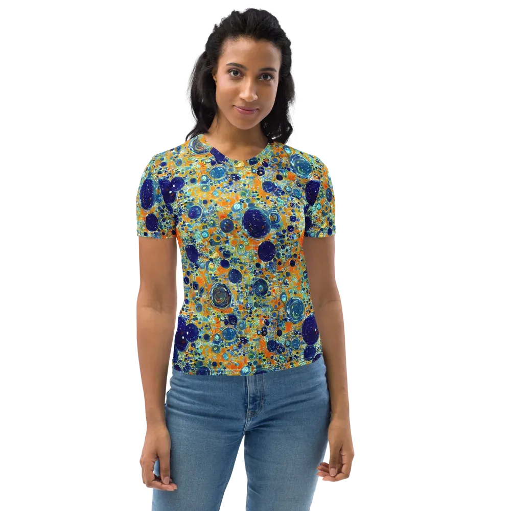 Solar Orbit on Women's Crew Neck T-Shirt — Front