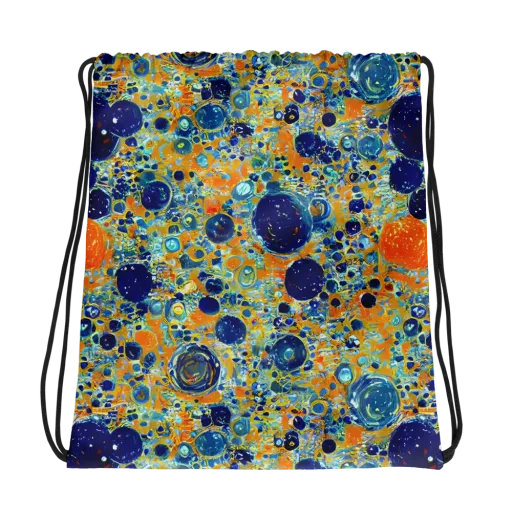 Solar Orbit on a Drawstring Bag