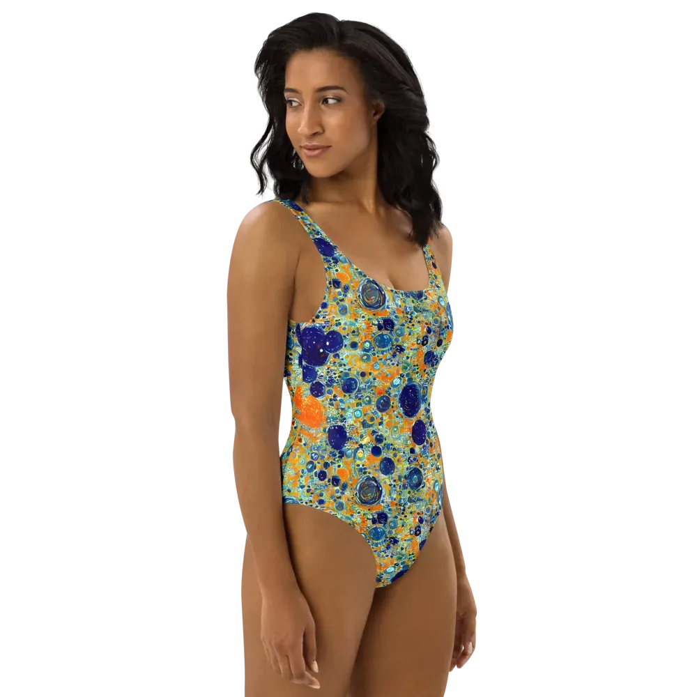 Solar Orbit on One-Piece Swimsuit — Right