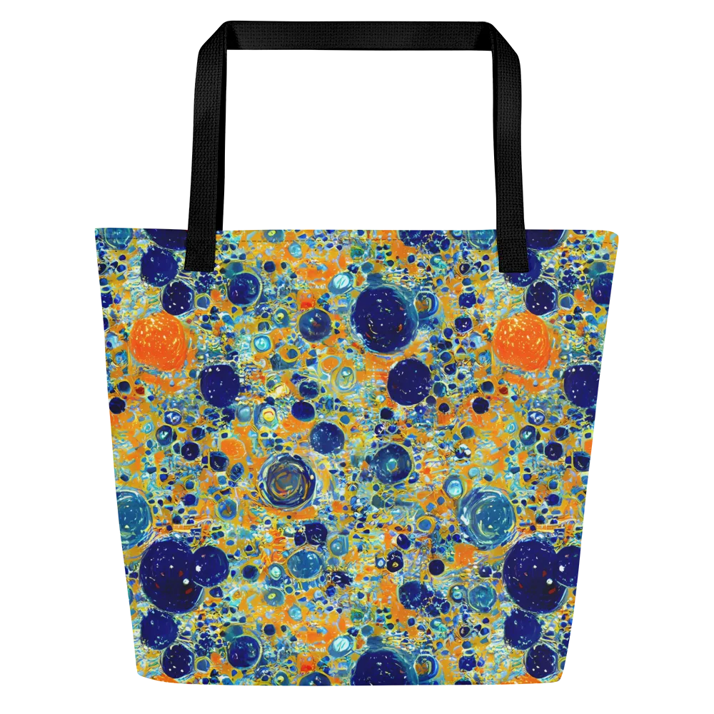 Solar Orbit on Large Tote Bag W/ Pocket — Front
