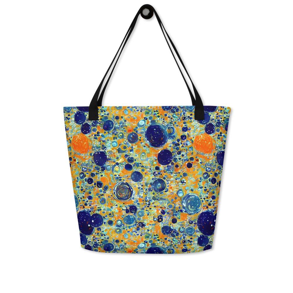 Solar Orbit on Large Tote Bag W/ Pocket — Front