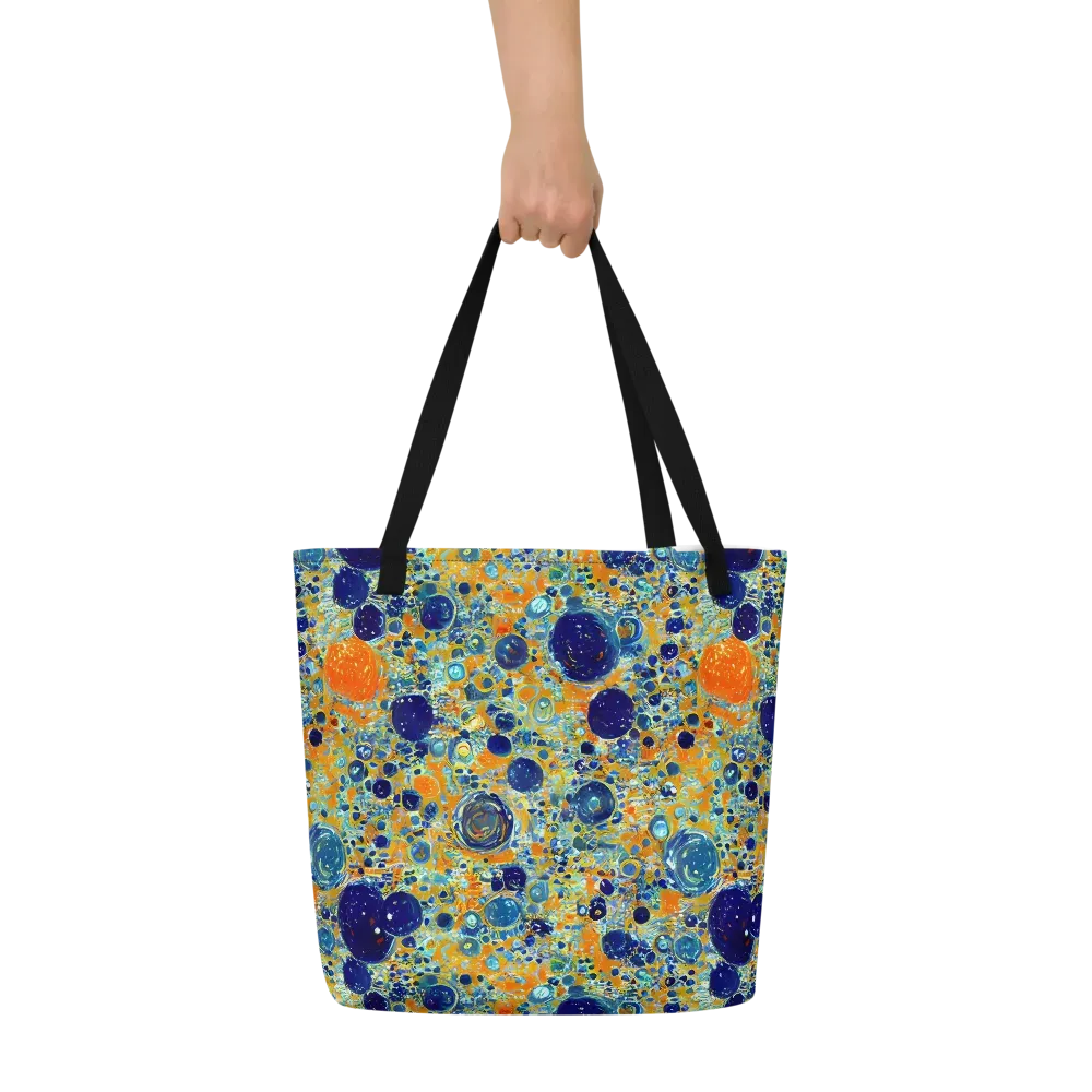Solar Orbit on Large Tote Bag W/ Pocket — Front