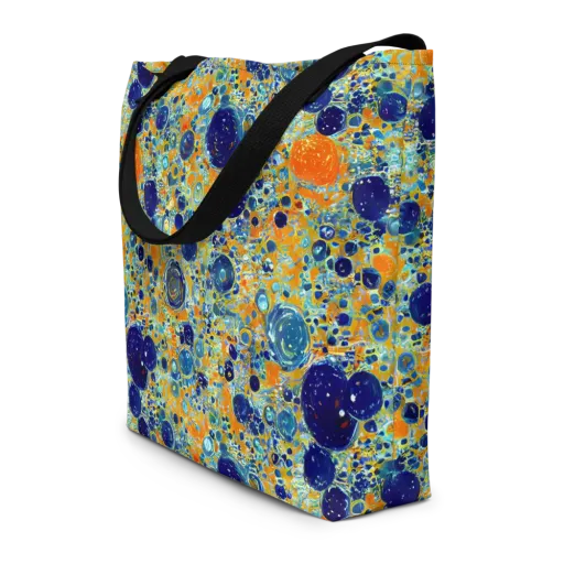 Solar Orbit on a Large Tote Bag W/ Pocket