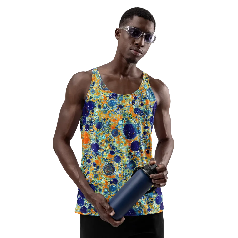 Solar Orbit on Men's Tank Top — Front