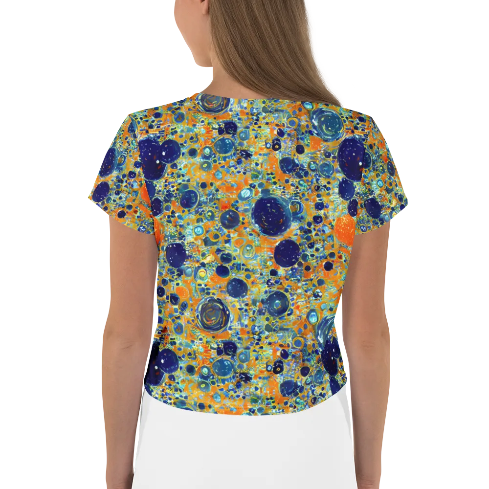 Solar Orbit on Crop Tee — Back