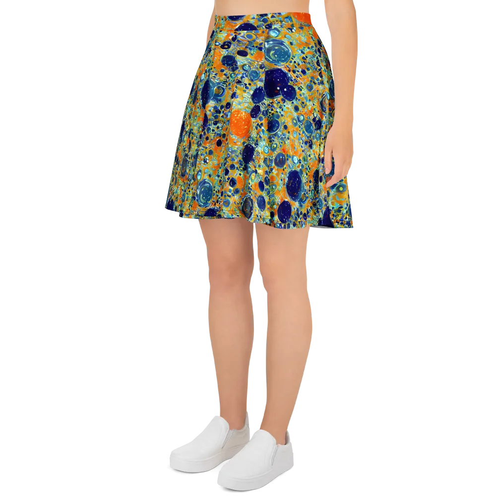 Solar Orbit on Skater Skirt — Left
