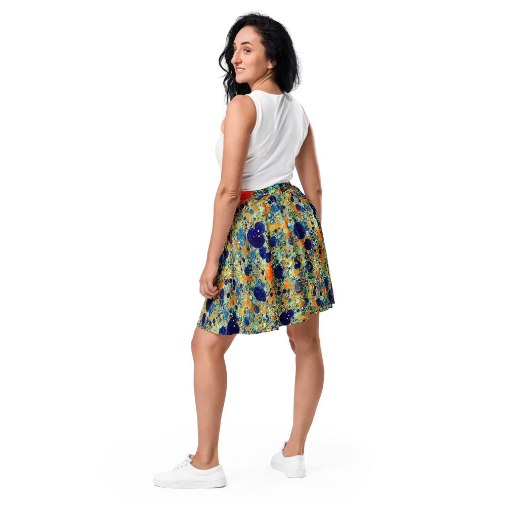 Solar Orbit on Skater Skirt — Back