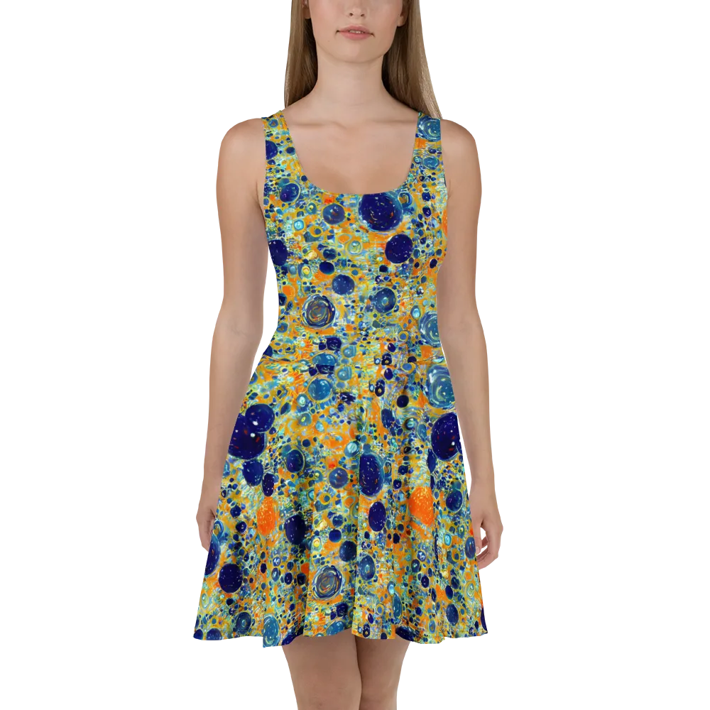 Solar Orbit on Skater Dress — Front
