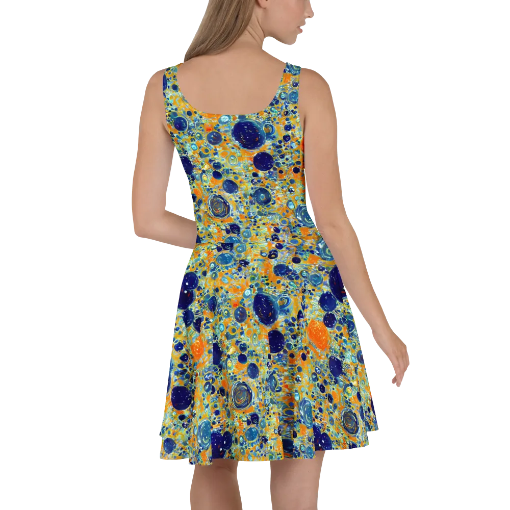Solar Orbit on Skater Dress — Back